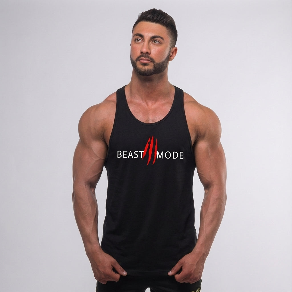 Men's Frederick cotton training tank, sleeveless design for ultimate comfort