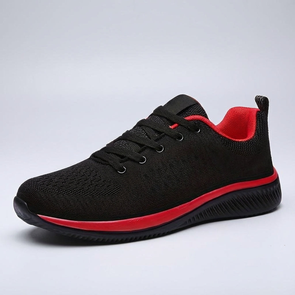 Pair of men's Dynamic Comfort running shoes, in a neutral color, suitable for active lifestyles