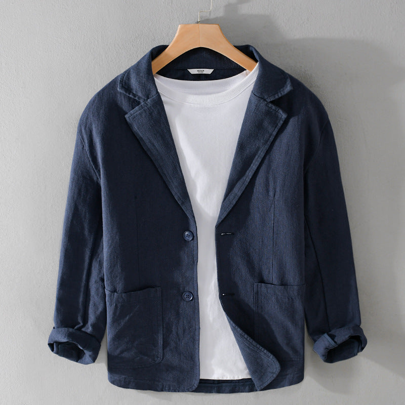 Versatile men's lightweight jacket designed for everyday comfort, ideal for spring & fall outerwear fashion.