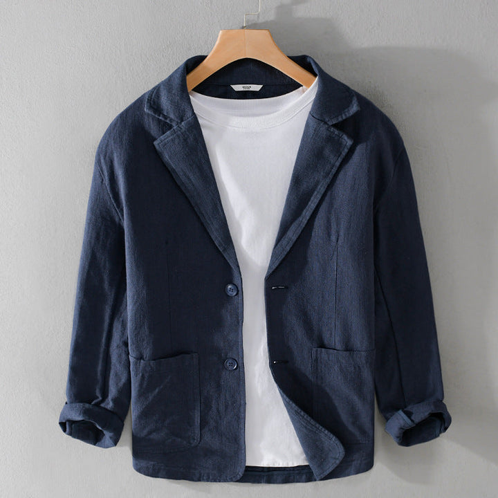 Versatile men's lightweight jacket designed for everyday comfort, ideal for spring & fall outerwear fashion.