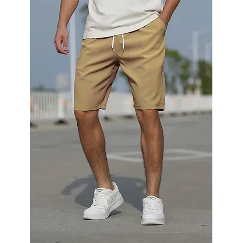 New men's high-waist shorts. Comfortable, lightweight, and relaxed fit. Ideal for summer activities & everyday.