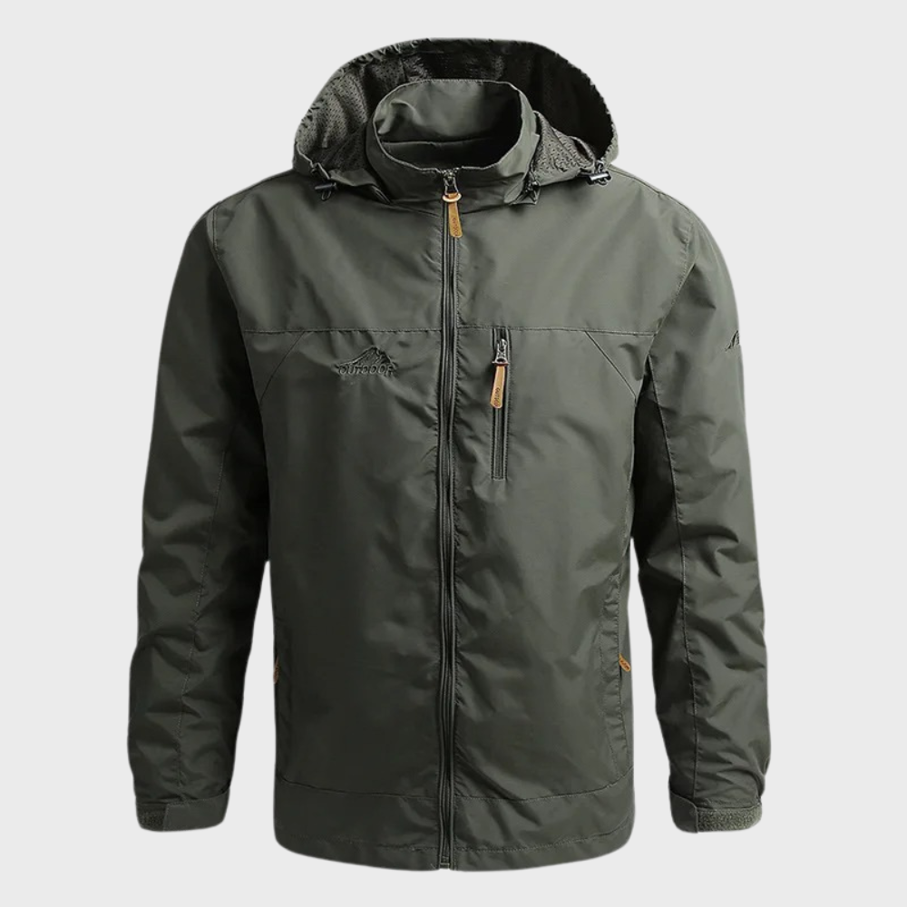 Versatile men's casual windbreaker jacket, perfect for daily wear, travel, and light weather protection.