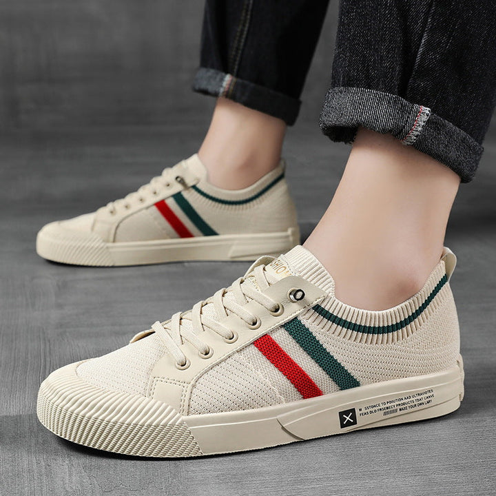 Versatile men's low-top sneakers. Lightweight lace-up design ensures breathability & all-day comfort.
