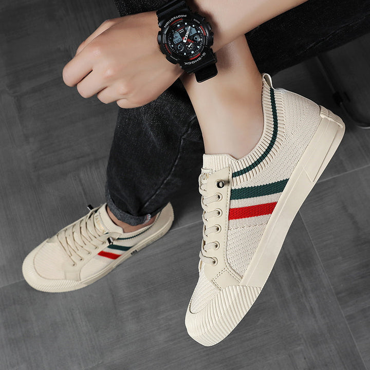 Stylish men's lightweight sneakers. Lace-up design with breathable fabric for ultimate comfort & support.