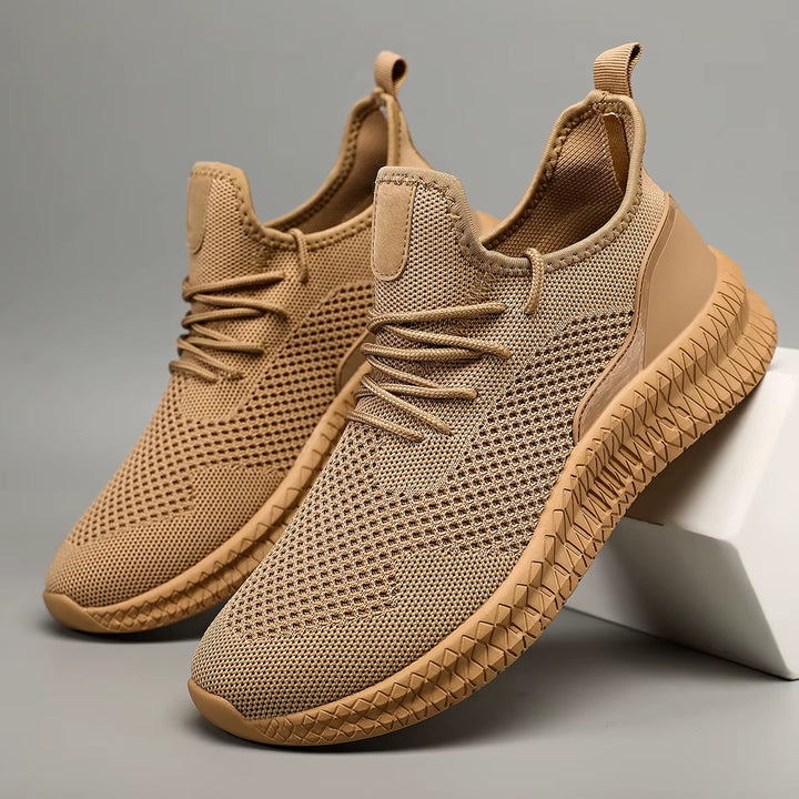 Men's lightweight mesh performance sneakers, ideal for daily wear & casual style.