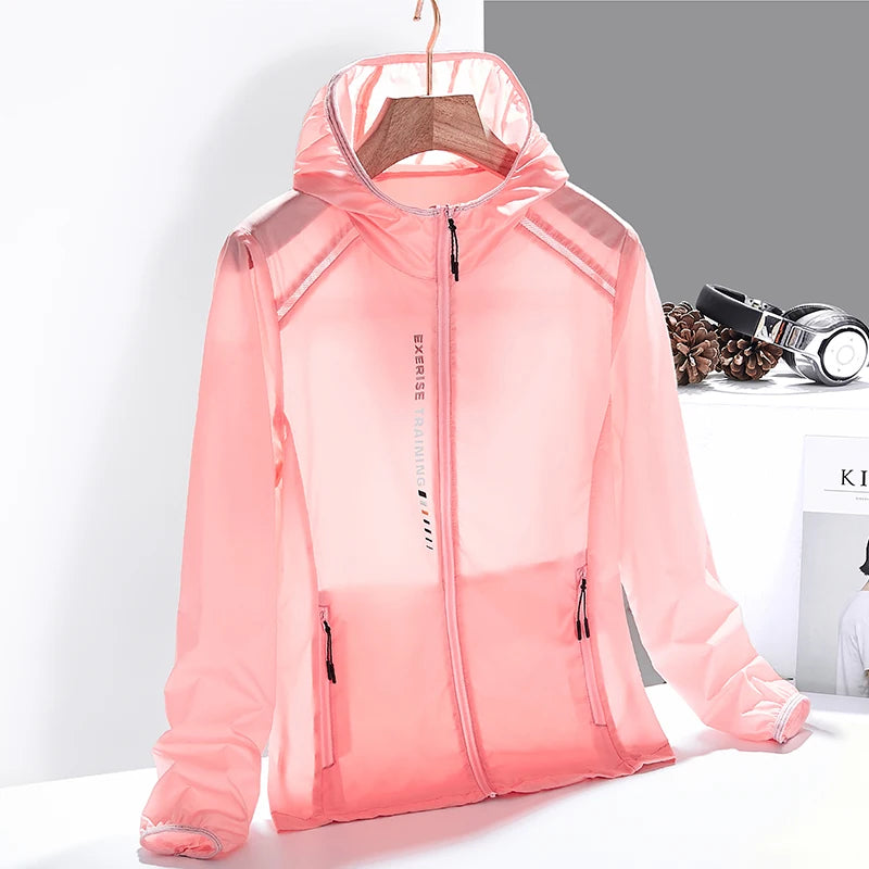 Lightweight men's outdoor apparel: a practical windbreaker jacket for camping, fishing, and daily wear.