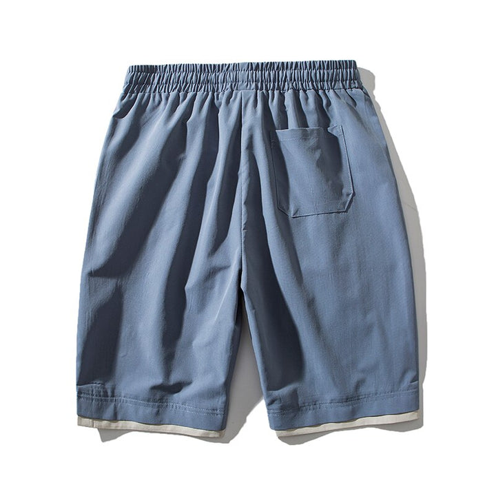 Pack of Dante men's lightweight performance shorts in assorted colors for summer athletic apparel.
