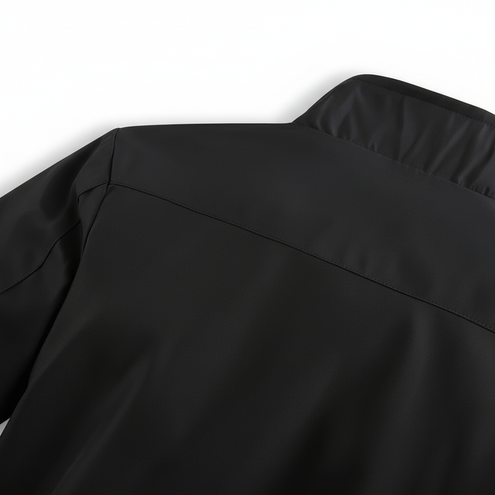 Lightweight men's transitional jacket, durable polyester for versatile outerwear