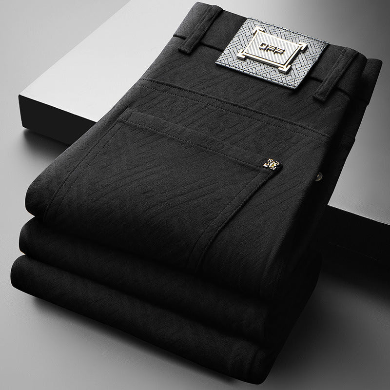 Breathable men's lightweight pants for summer. Stretch fabric provides comfort and freedom of movement in warm weather.