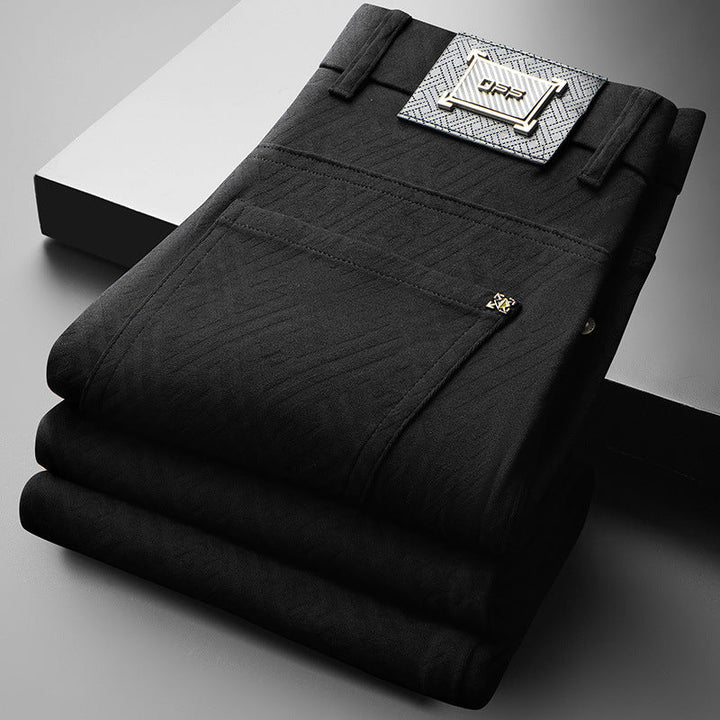 Breathable men's lightweight pants for summer. Stretch fabric provides comfort and freedom of movement in warm weather.