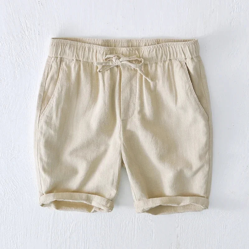 Breathable & comfortable men's casual shorts, ideal for summer vacation and beachwear.