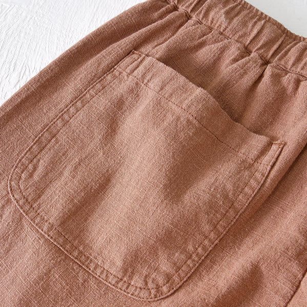 Lightweight men's casual shorts, perfect for summer activities or a laid-back vacation style.