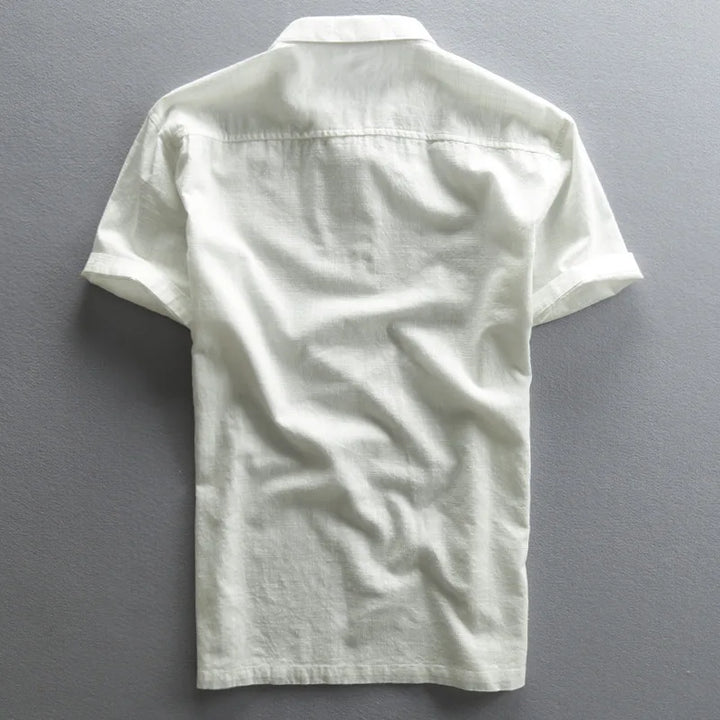 Stylish men's tailored fit polo shirt, offering ultimate comfort for everyday casual and summer wear.