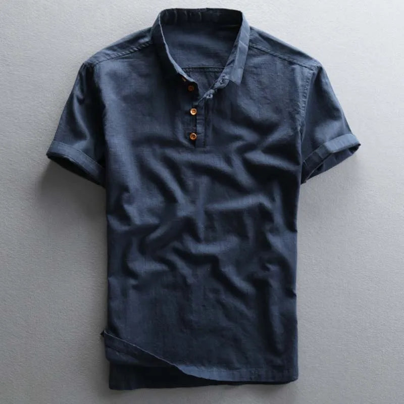 Men's classic tailored polo in a lightweight, breathable design. Essential for smart casual warm weather outfits.