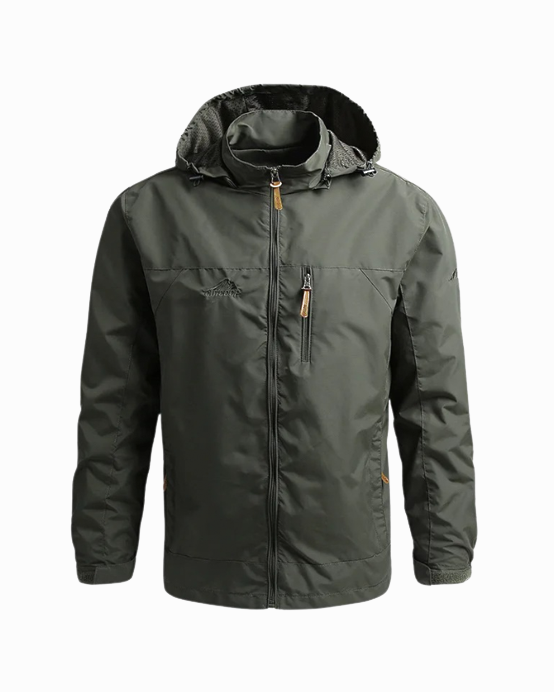 Men's lightweight water-resistant outdoor jacket, perfect for hiking, travel & activewear.