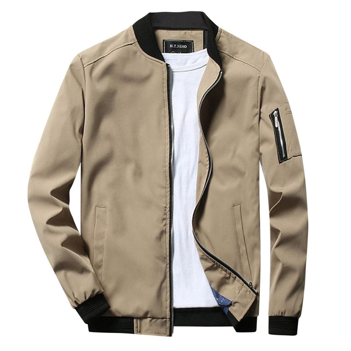 Fashionable Orion men's bomber jacket, lightweight & zip-up. Essential summer/spring outerwear.