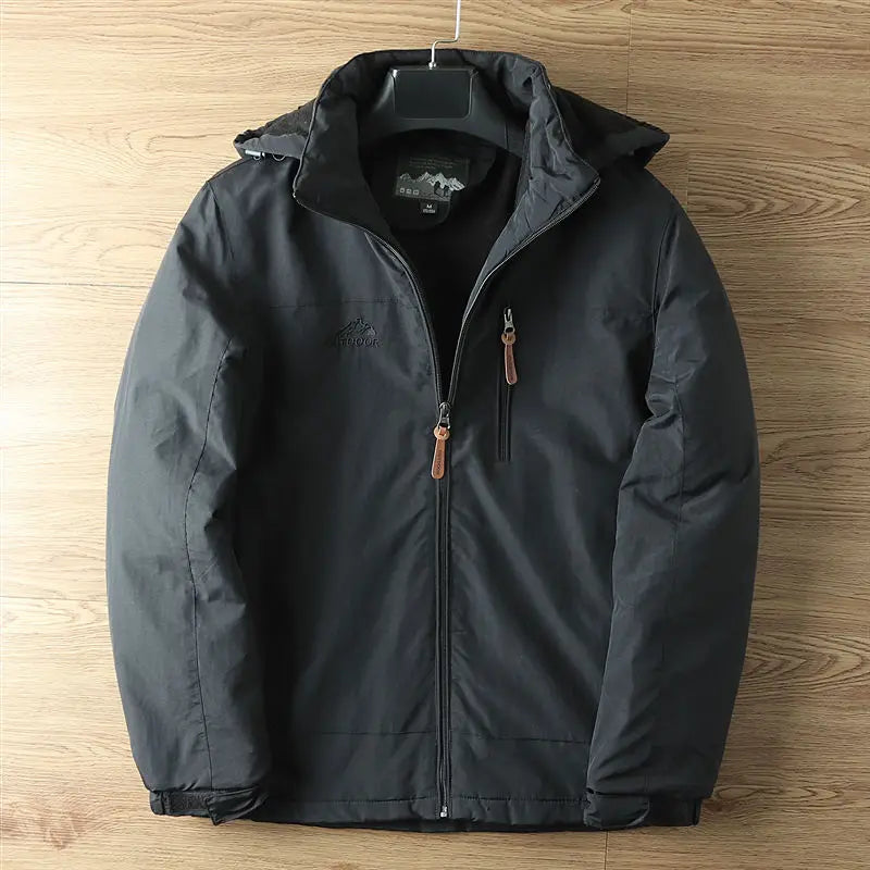 Men's Linton extreme cold winter coat. Waterproof, warm, insulated parka perfect for hiking and outdoor adventures.