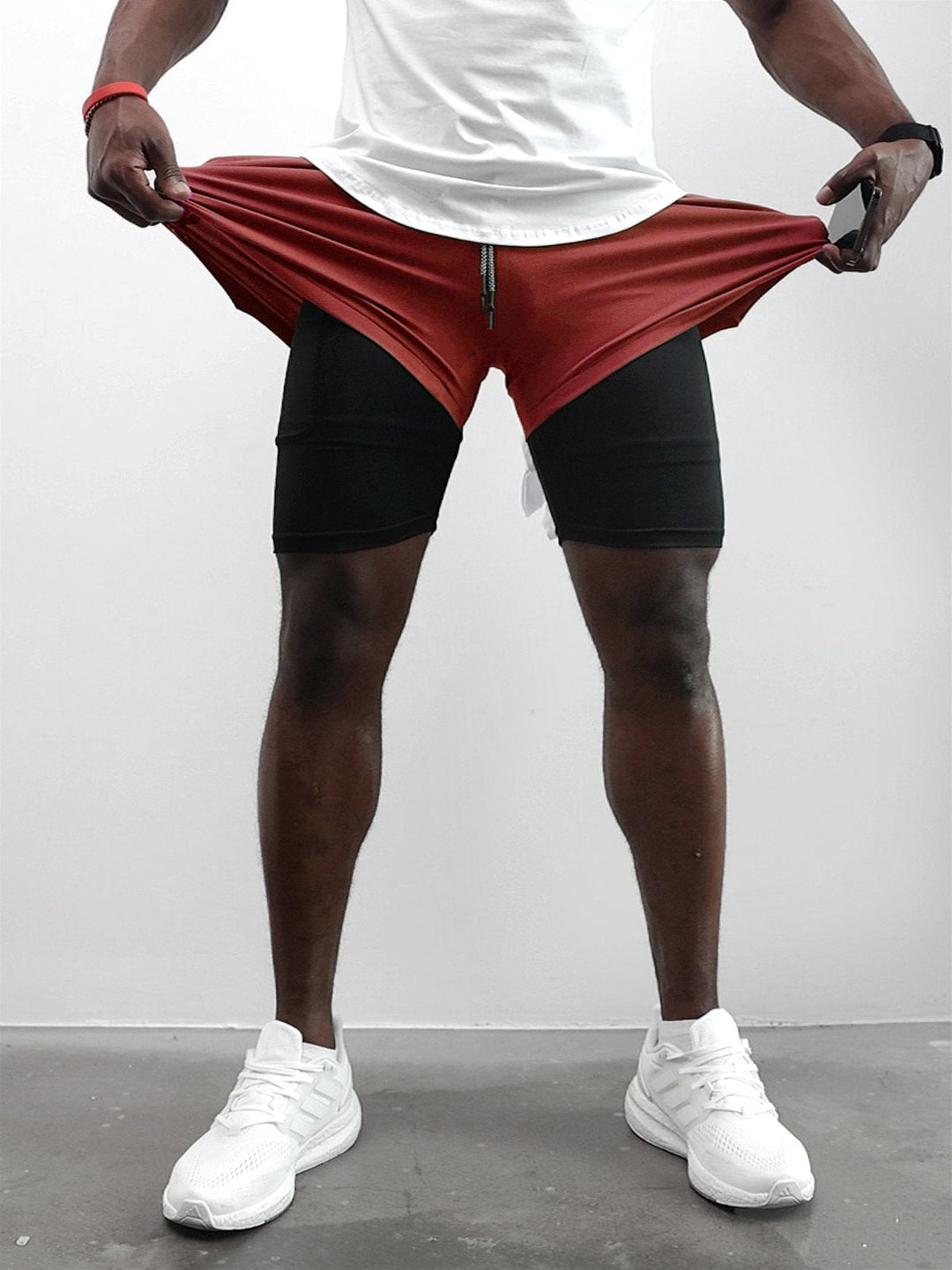 Breathable men's mesh athletic shorts, Lisbon Kinetic for any sport.