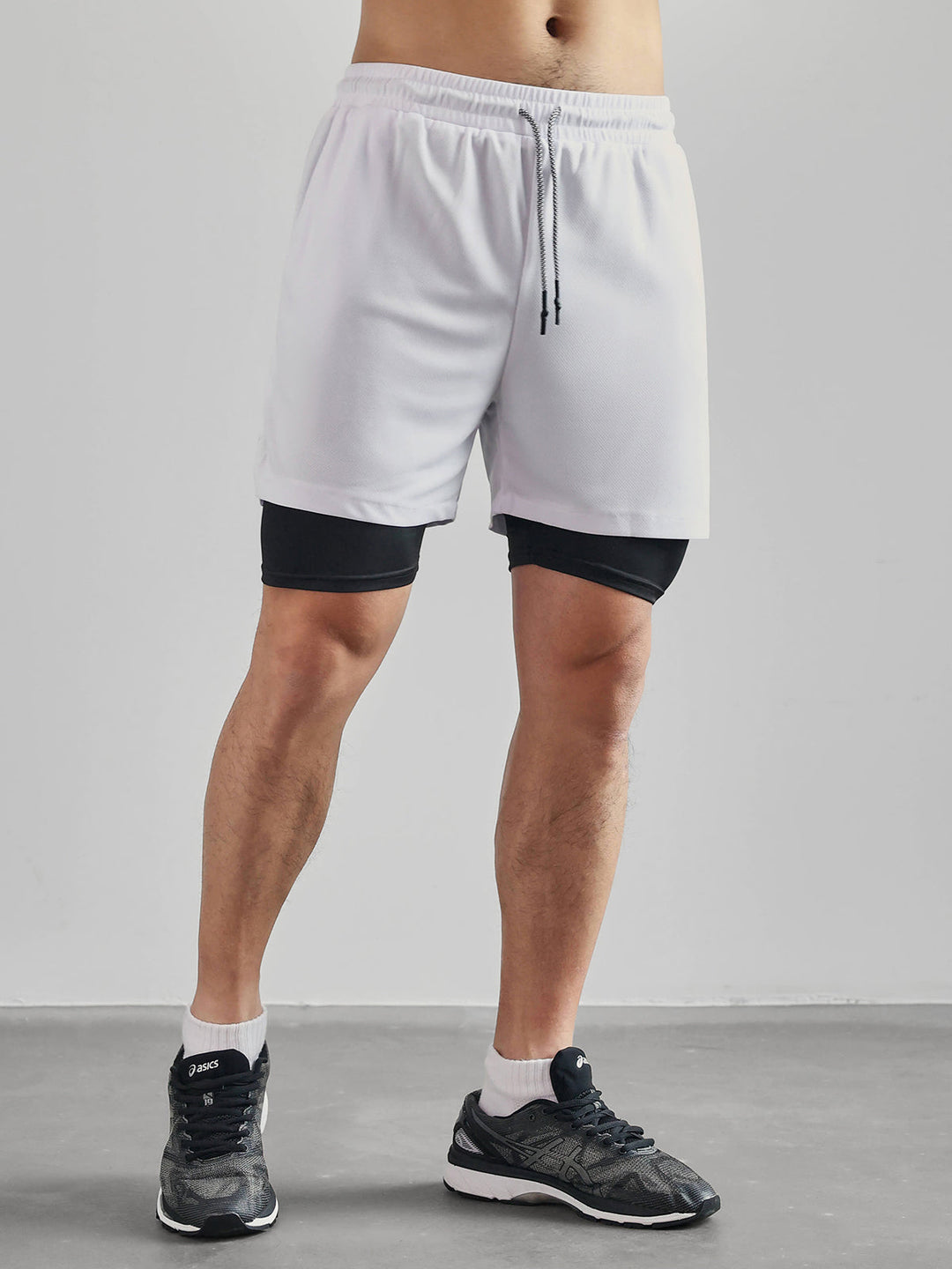 Lisbon Kinetic men's performance gym shorts, designed for agility.