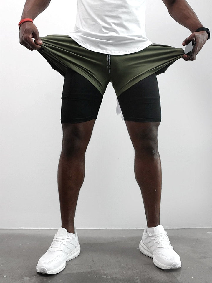 Men's Kinetic mesh shorts, perfect for pickleball and summer activities.