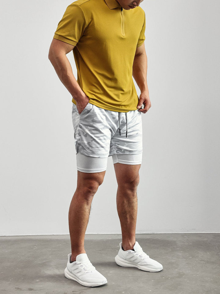 Stylish men's activewear mesh shorts, Lisbon Kinetic for ultimate comfort.