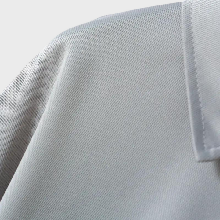 Oliver men's long sleeve polo, designed for comfort & a timeless, versatile appeal.