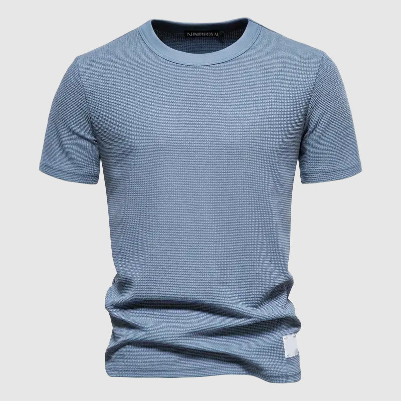 Men's Lorenzo Breeze Tee, a stylish & comfortable lightweight summer t-shirt for effortless casual wear.