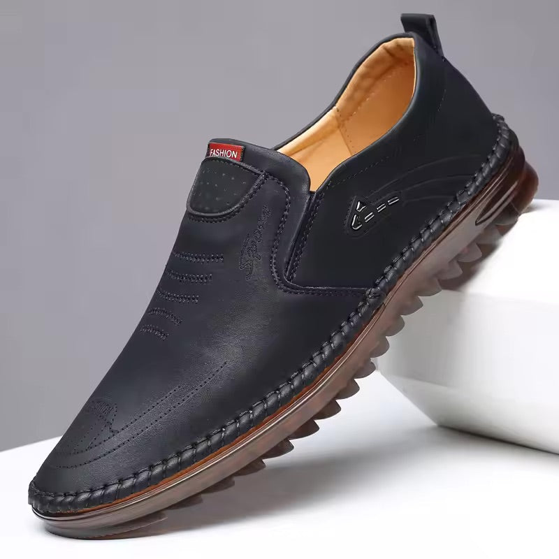 Comfortable men's orthopedic casual sneakers by Lorenzo, ideal for daily wear & foot support.