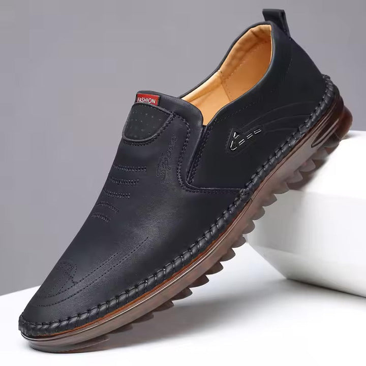 Comfortable men's orthopedic casual sneakers by Lorenzo, ideal for daily wear & foot support.