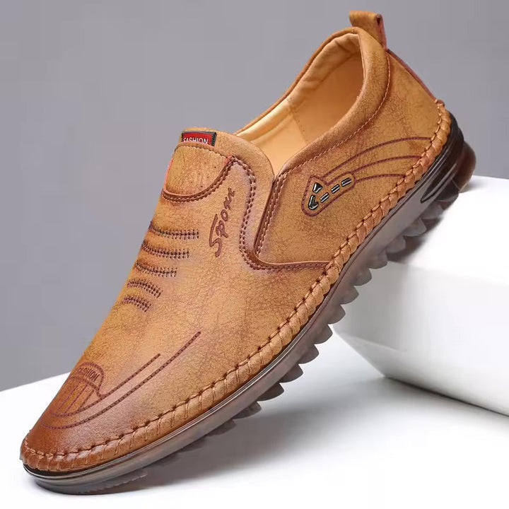 Lorenzo ergonomic men's walking shoes, providing ultimate comfort & pain relief for active men.