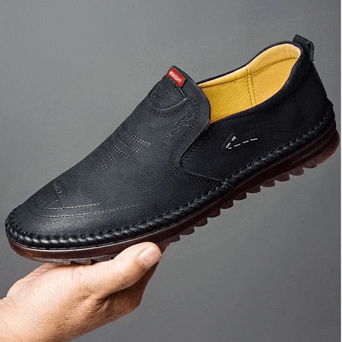 Casual men's orthopedic shoes by Lorenzo, engineered for walking, comfort, and foot pain relief.