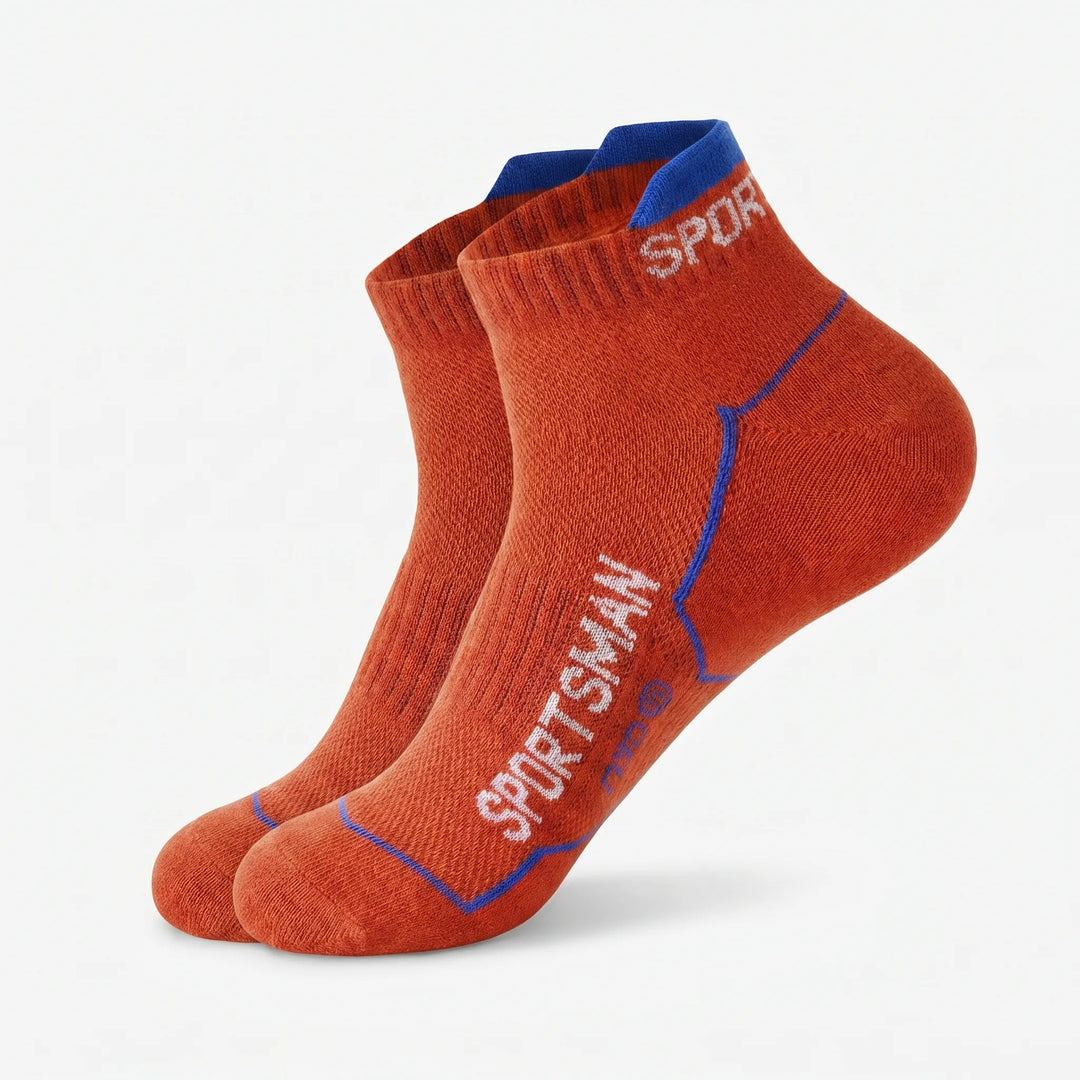 Activewear men's low-cut breathable ankle socks, multi-pack for sports & everyday comfort.