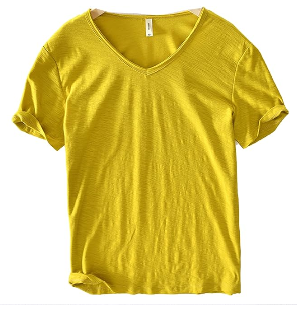White linen blend short sleeve shirt for men, suitable for warm weather, high quality fabric