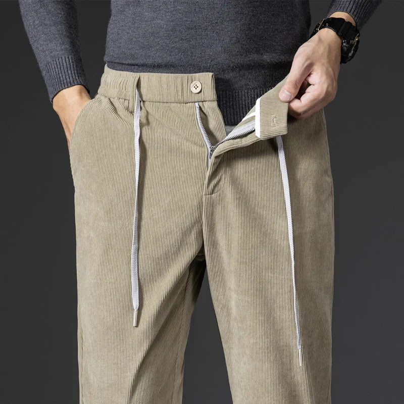 Blue Lucas men's stretch pants, ideal for office or casual wear, timeless style.