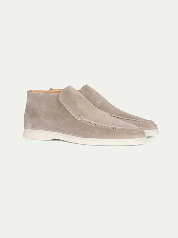 Men's luxe slip-on suede loafers, ideal for stylish everyday casual wear & ultimate comfort.