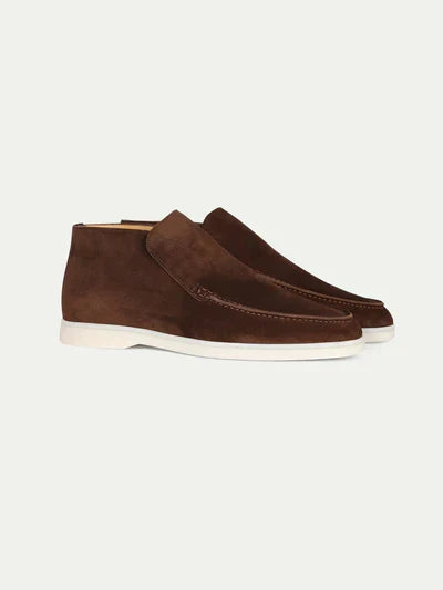 Elevate men's fashion with comfortable, stylish Alexander suede slip-on loafers for everyday elegance.