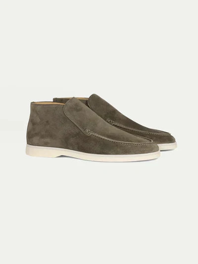 Alexander men's premium suede loafers: slip-on convenience, superior comfort, & modern style.