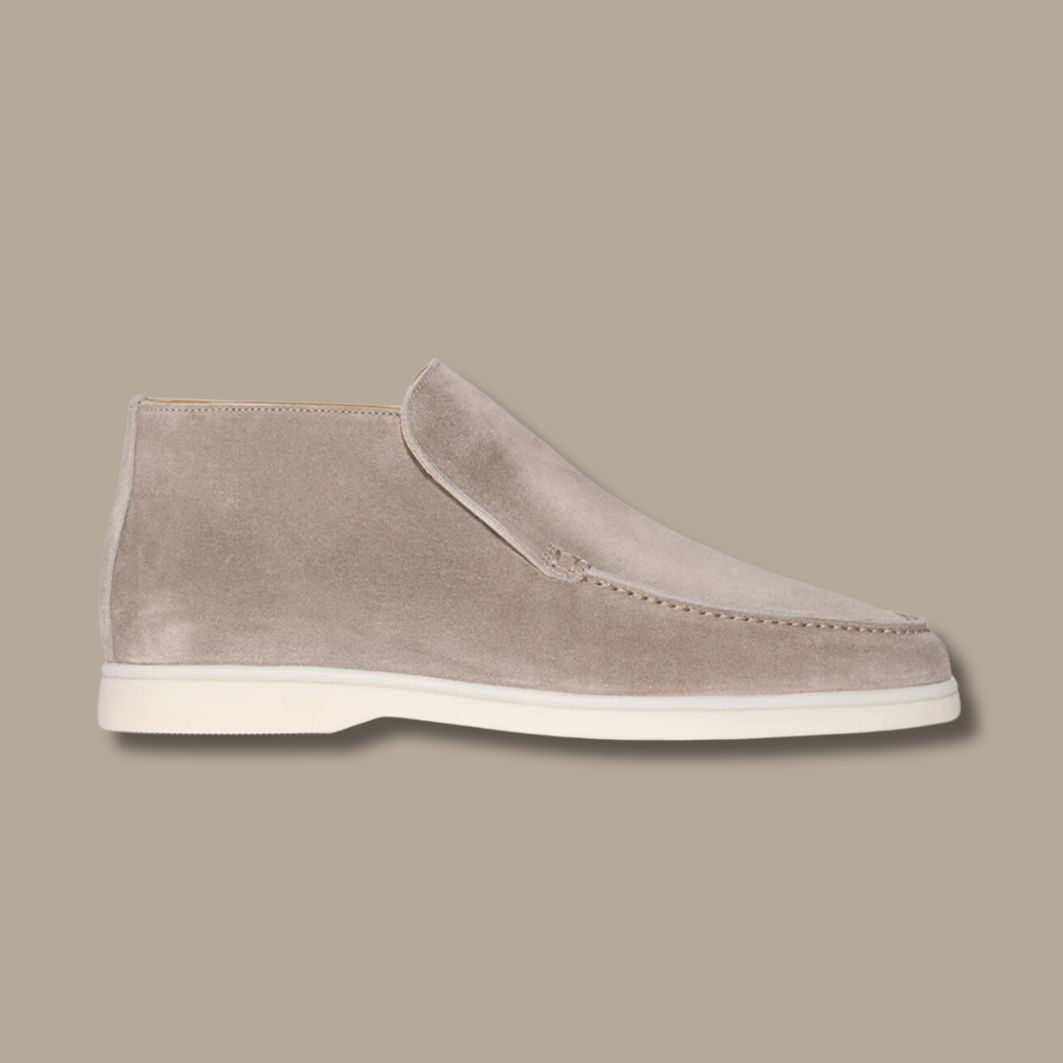 Men's LuxeStride all-season slip-on loafers. Stylish & comfortable versatile footwear for casual or formal wear.