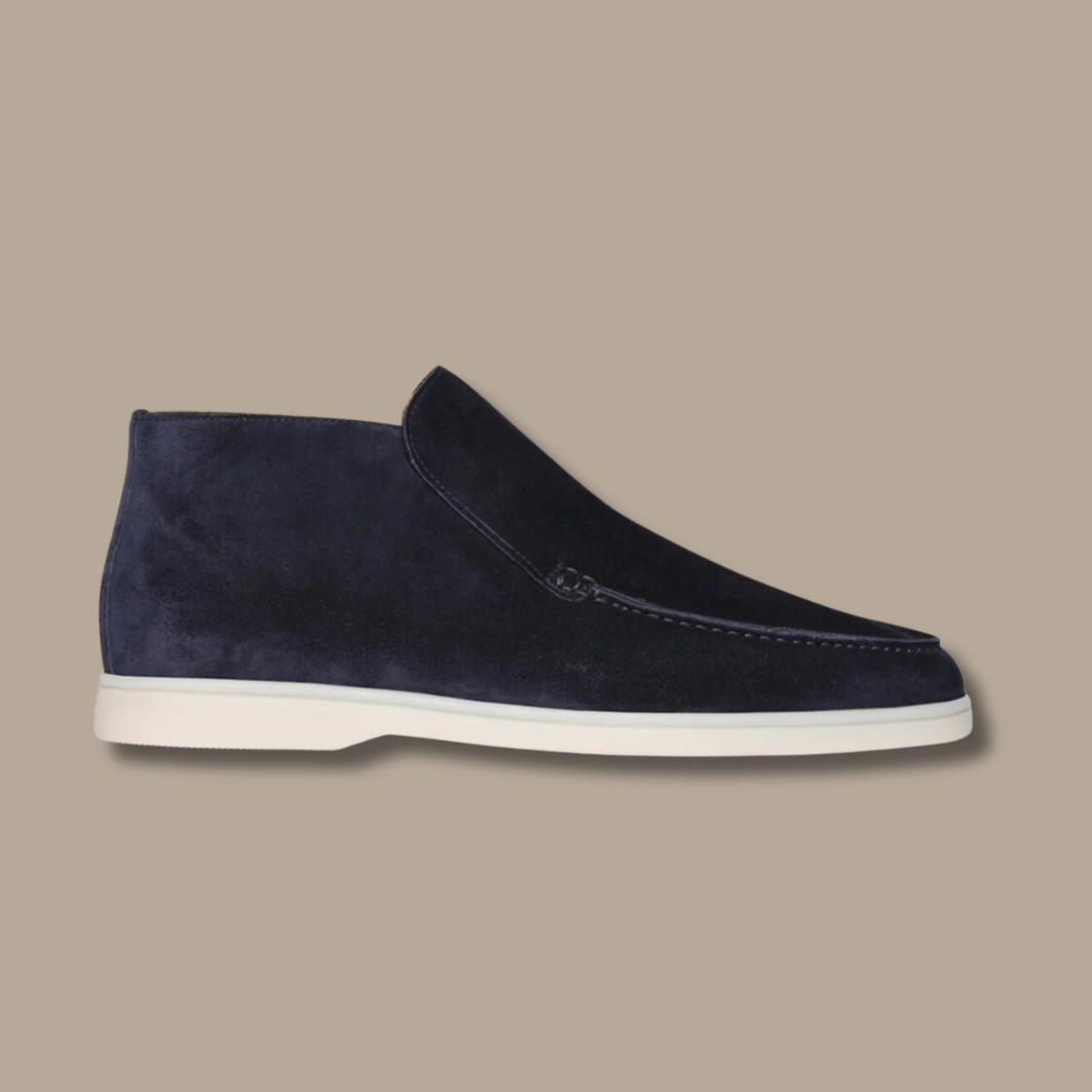 Practical men's slip-on loafers. Refined all-season footwear designed for comfortable, stylish everyday wear.