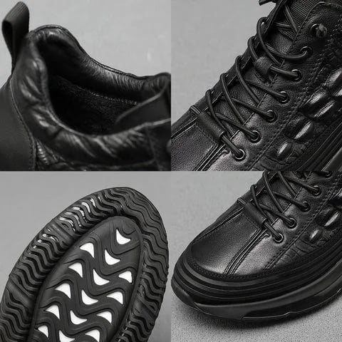 Premium men's air cushion sneakers, combining luxury comfort with a contemporary, stylish design.