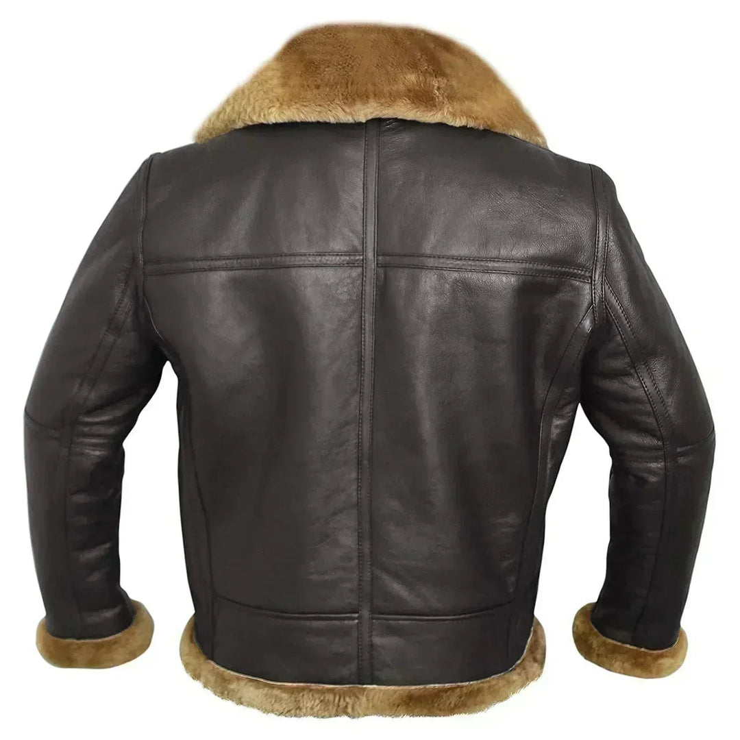 Versatile men's luxury outerwear jacket, ideal for casual & formal sophisticated fall/winter outfits.