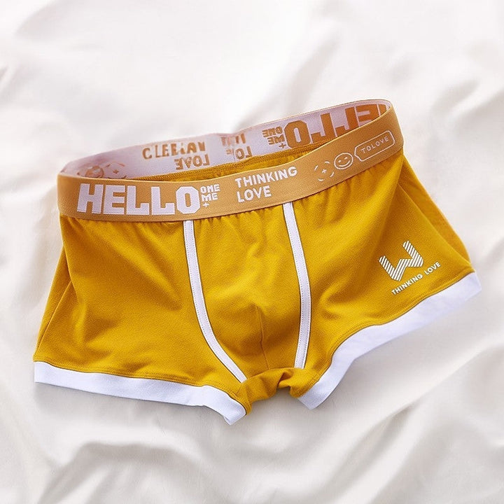 Men's athletic & casual boxer briefs, 6-pack. Cotton stretch underwear offers ultimate comfort all day long.