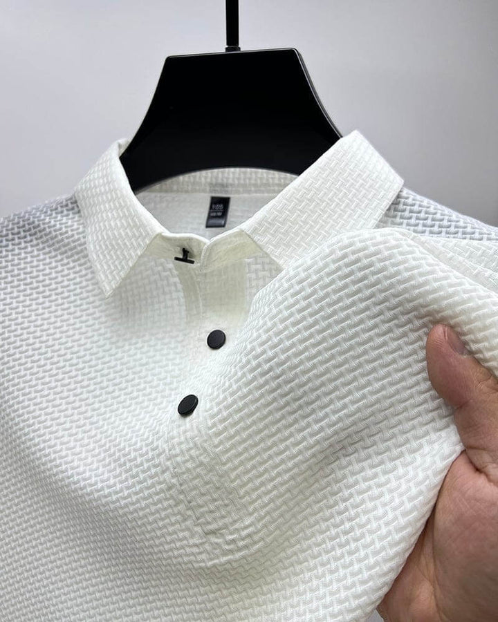 Men's luxury RegalPolo shirt, combining elegant style with premium comfort for sophisticated casual wear.