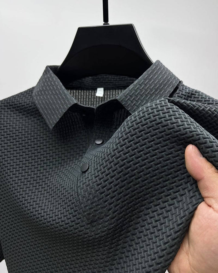 Comfortable & breathable men's RegalPolo shirt, perfect for stylish summer wear and versatile casual outfits.