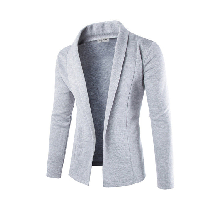 Stylish men's slim-fit stretch blazer. A versatile layering piece for modern fashion & professional outerwear.