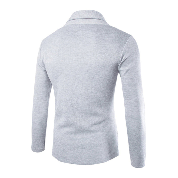 Luxury men's stretch blazer, providing a sharp slim-fit look. Elevate your professional and business casual style.