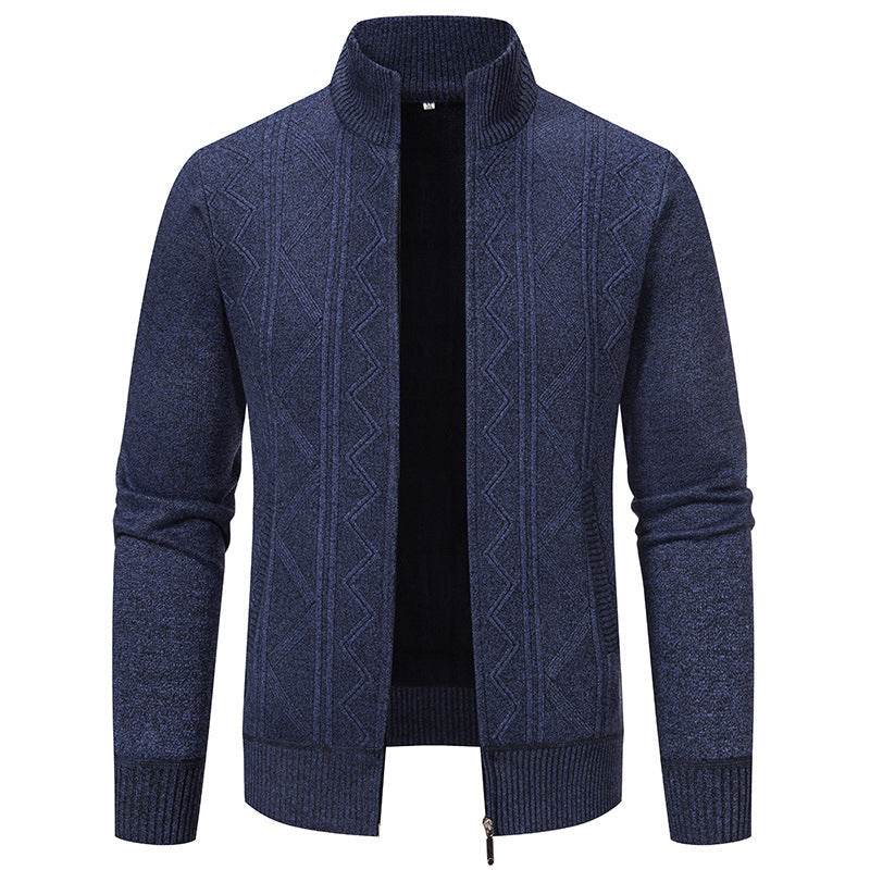 Bordeaux red men's V-neck sweater vest. Elegant and comfortable sleeveless knit for timeless mens fashion.
