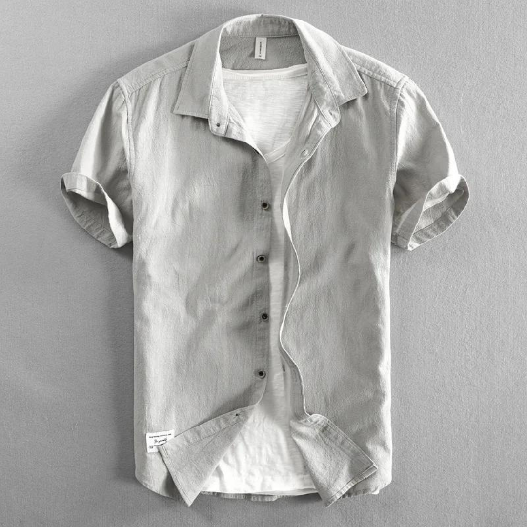 Classic men's Madrid casual long sleeve shirt, comfortable & versatile for modern men's fashion.