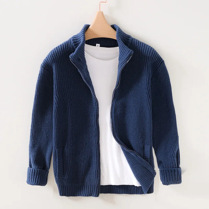 Stylish men's crew neck sweater. Marbella pullover for versatile casual wear, ultimate comfort & winter warmth.