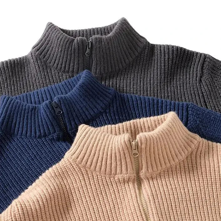 Marbella Men's Sweater: Supreme comfort, timeless style. A warm, cozy crew neck pullover for casual winter fashion.